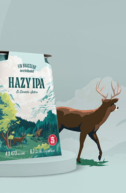 Fin brasseur Izy IPA