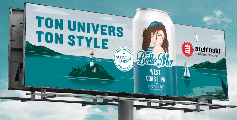 Panneau publicitaire Archibald